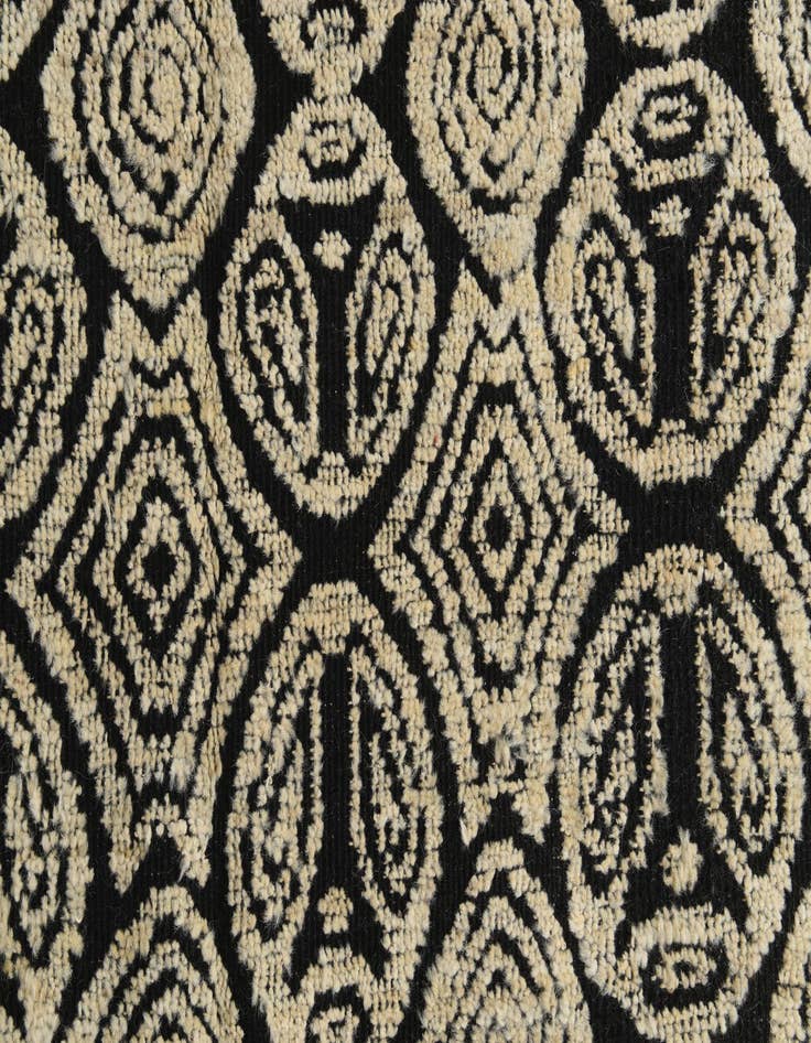 Detail image of  9' 1 x 12' 5  Hand Knotted Darya Wool Rug