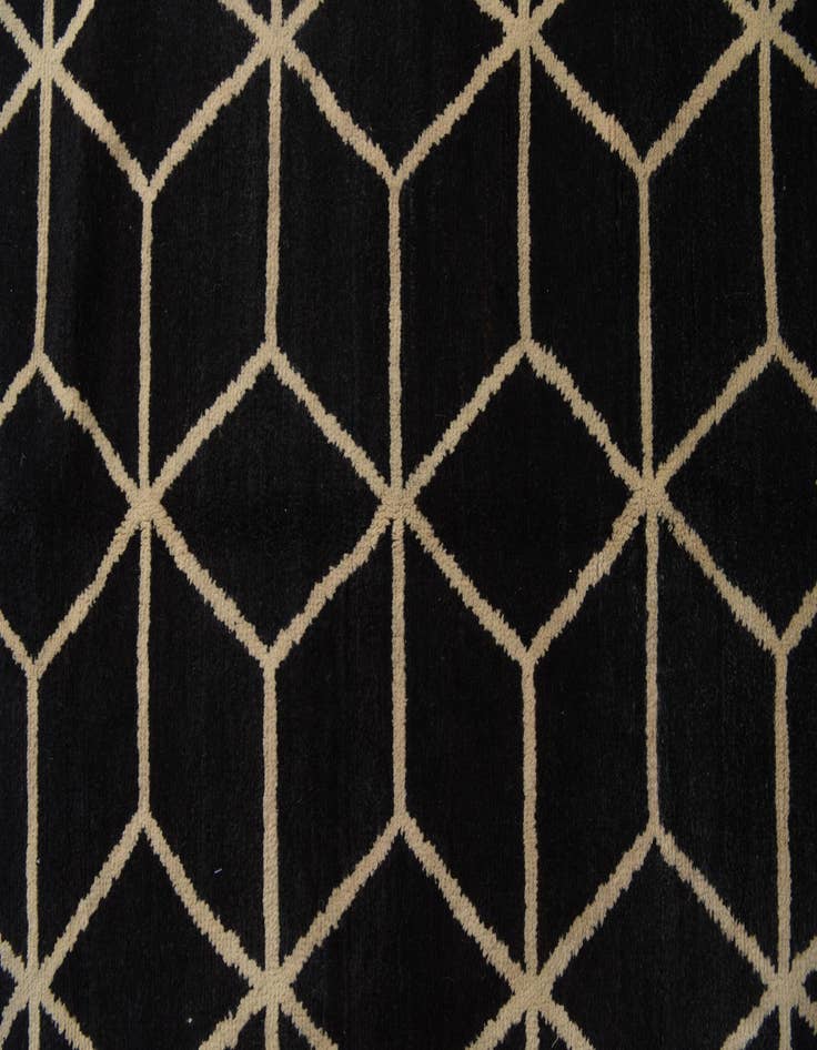 Detail image of  6' 5 x 9' 2  Hand Knotted Darya Wool Rug