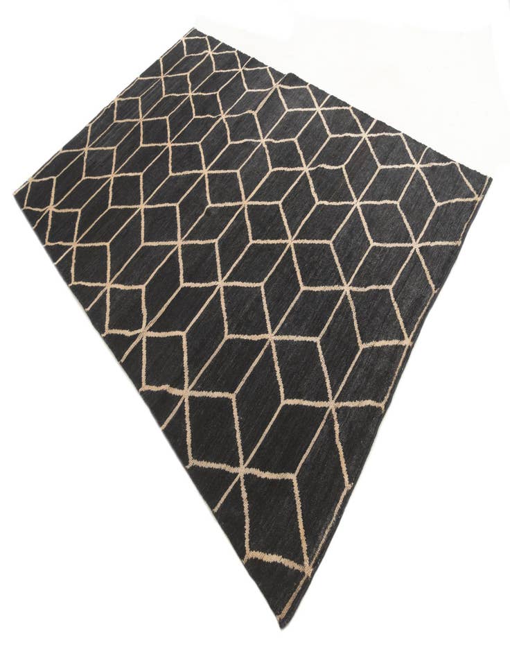 Detail image of  6' 5 x 9' 9  Hand Knotted Darya Wool Rug