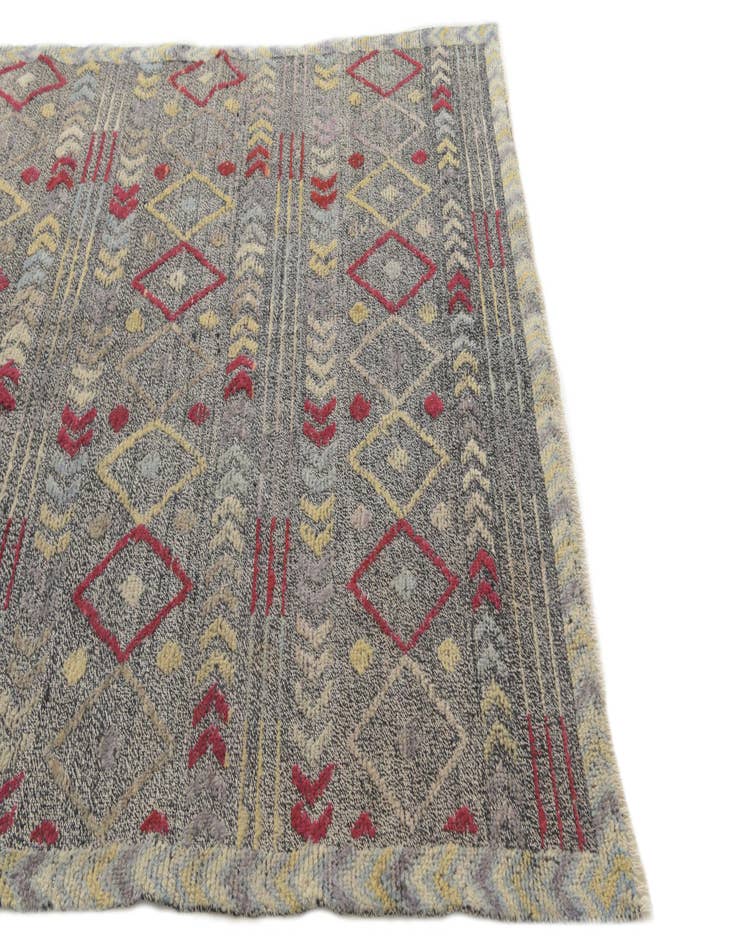 Detail image of  5' x 7' 10  Hand Knotted Darya Wool Rug