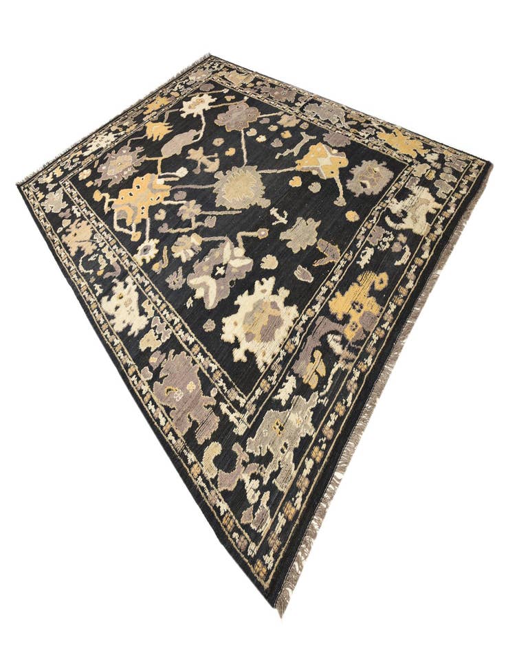 Detail image of  10' 3 x 14'  Hand Knotted Darya Wool Rug