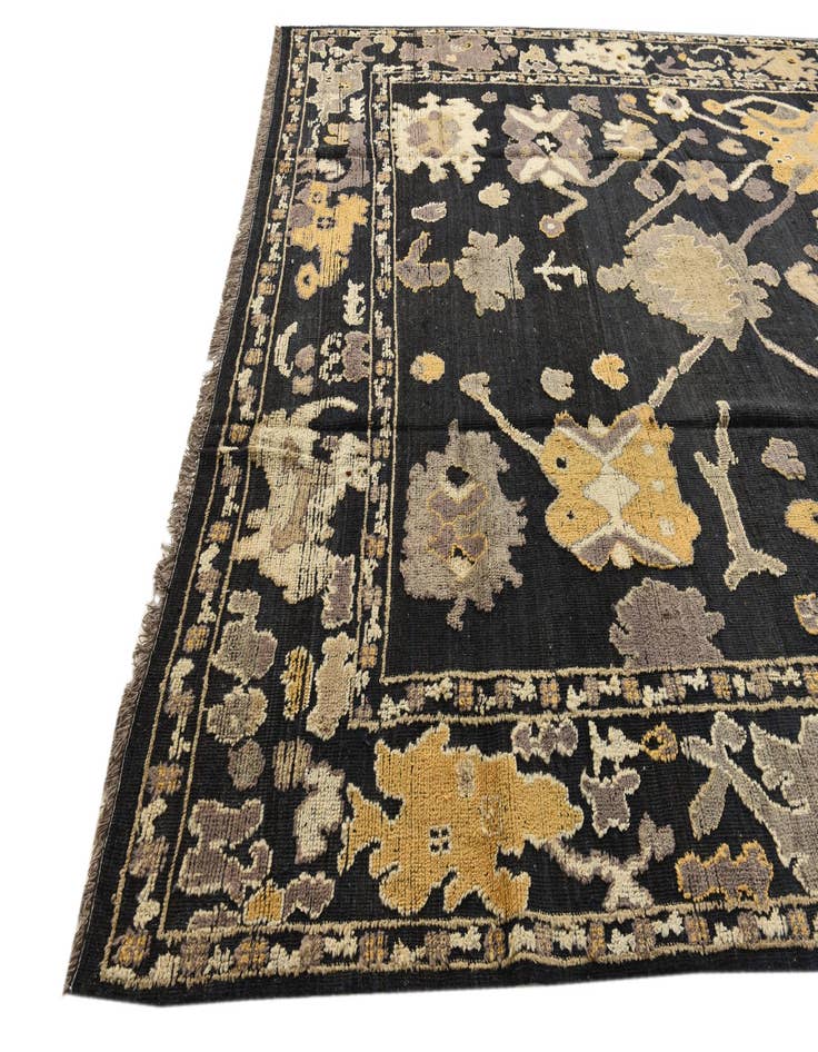 Detail image of  10' 3 x 14'  Hand Knotted Darya Wool Rug