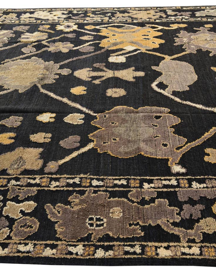 Detail image of  10' 3 x 14'  Hand Knotted Darya Wool Rug