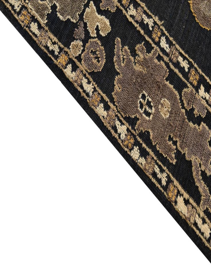 Detail image of  10' 3 x 14'  Hand Knotted Darya Wool Rug