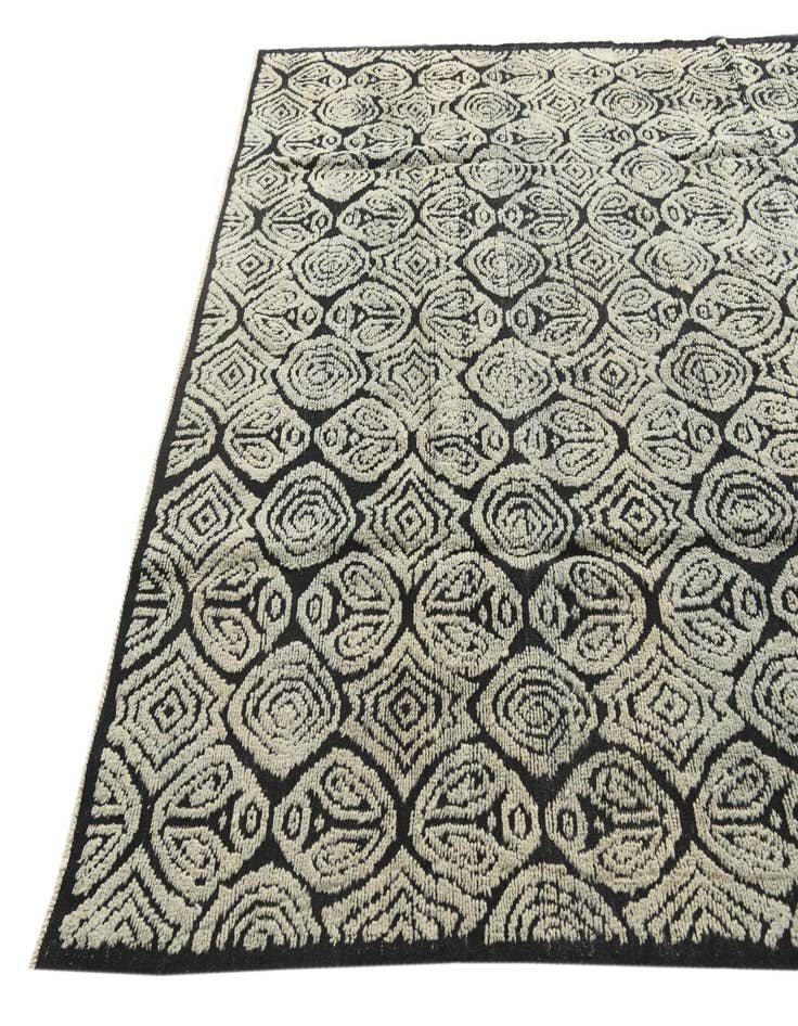 Detail image of  8' x 10' 4  Hand Knotted Darya Wool Rug