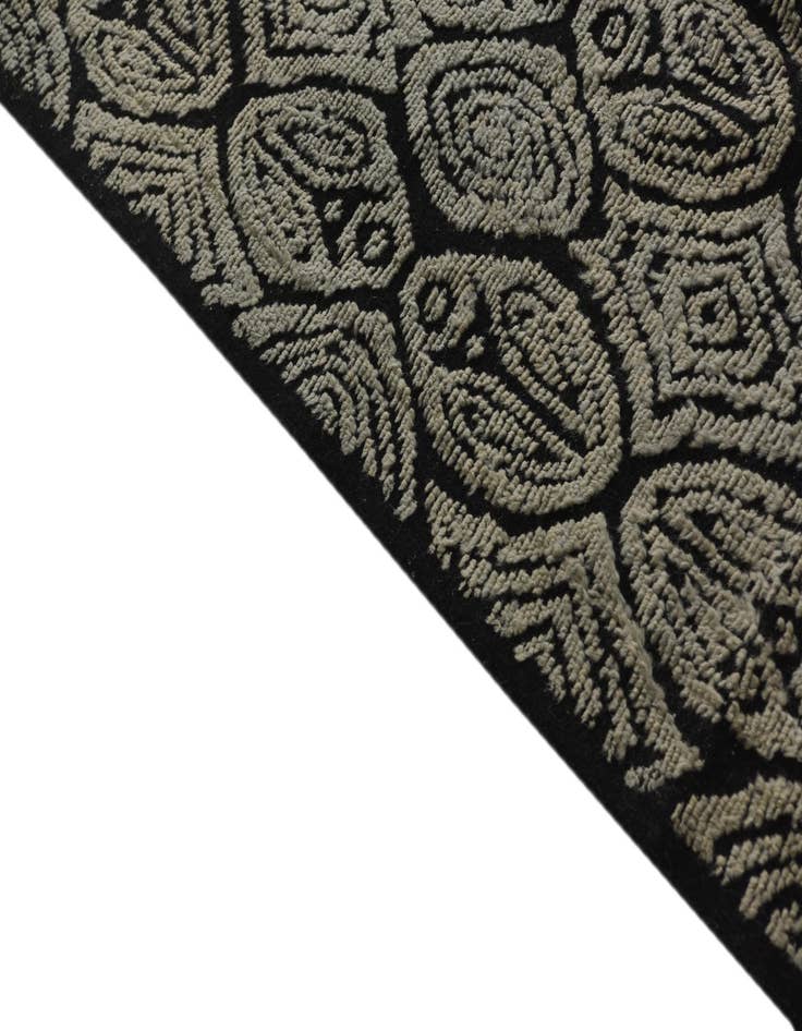 Detail image of  8' x 10' 4  Hand Knotted Darya Wool Rug