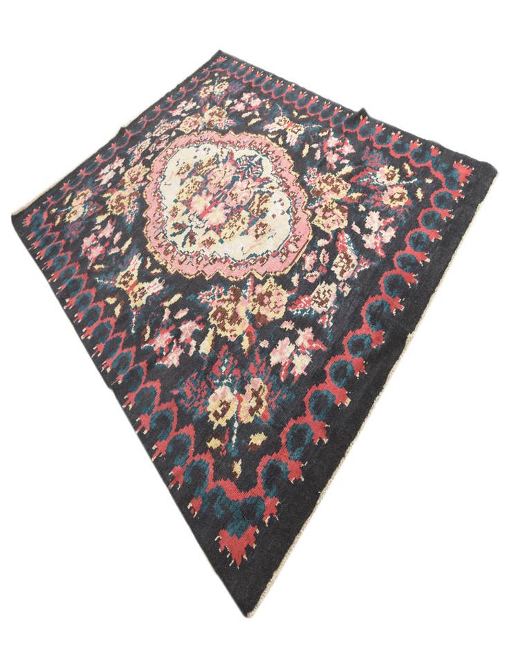 Detail image of  8' x 10' 2  Hand Knotted Darya Wool Rug