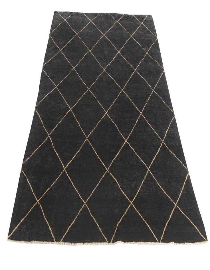 Detail image of  5' 8 x 8' 2  Hand Knotted Darya Wool Rug