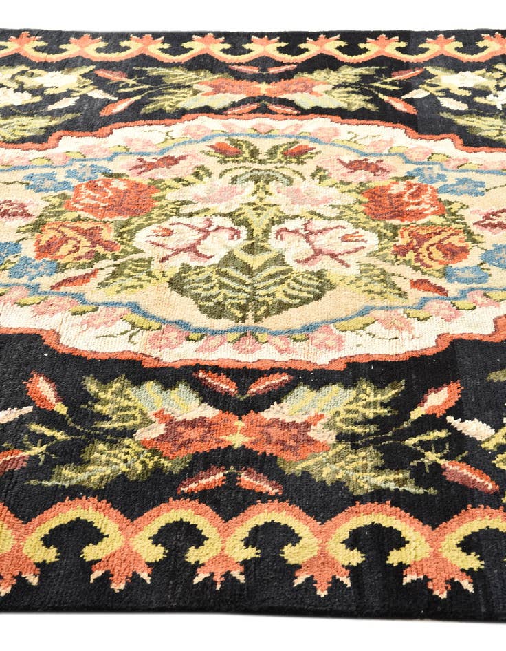 Detail image of  6' 4 x 10' 1  Hand Knotted Darya Rug