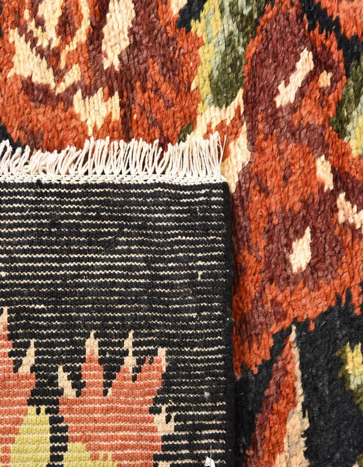 Detail image of  6' 4 x 10' 1  Hand Knotted Darya Rug