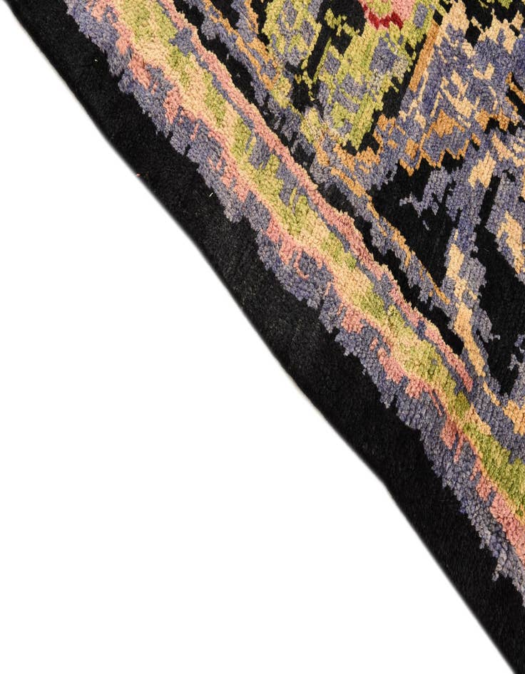 Detail image of  7' 10 x 10' 4  Hand Knotted Darya Rug