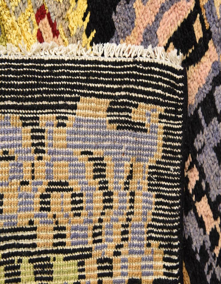 Detail image of  7' 10 x 10' 4  Hand Knotted Darya Rug