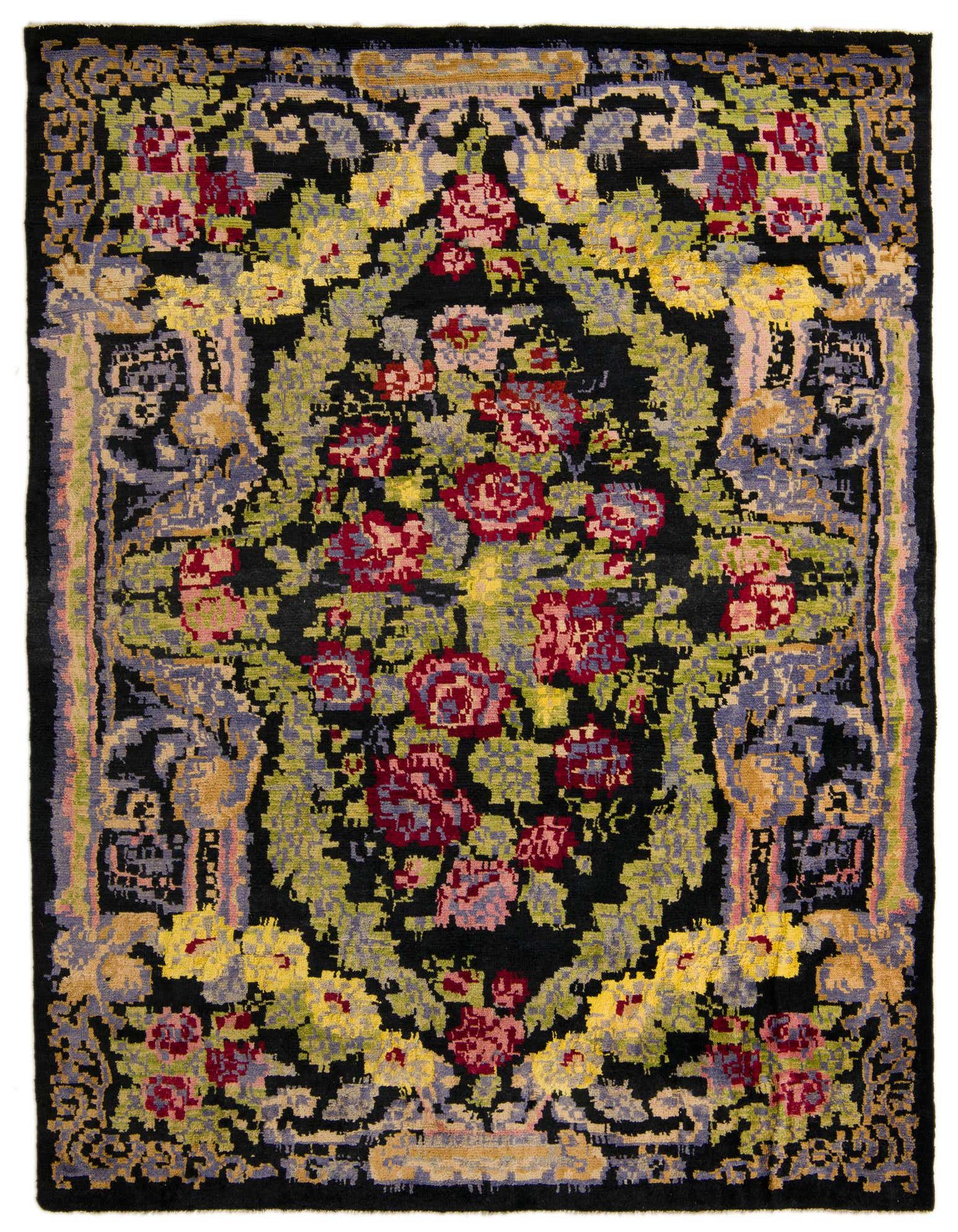 Primary image  7' 10 x 10' 4  Hand Knotted Darya Rug