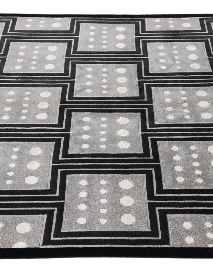 Detail image of  5' 7 x 7' 10  Hand Knotted Darya Wool Rug