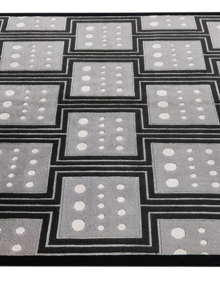 Detail image of  5' 7 x 7' 10  Hand Knotted Darya Wool Rug