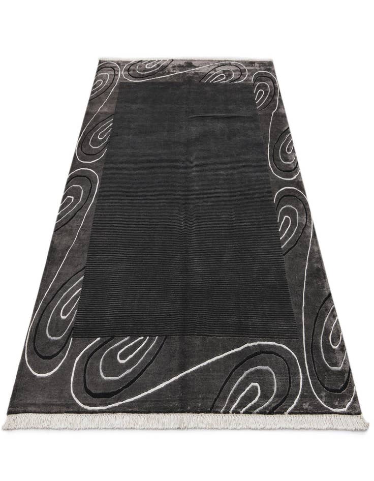 Detail image of  5' 7 x 7' 10  Hand Knotted Darya Wool Rug