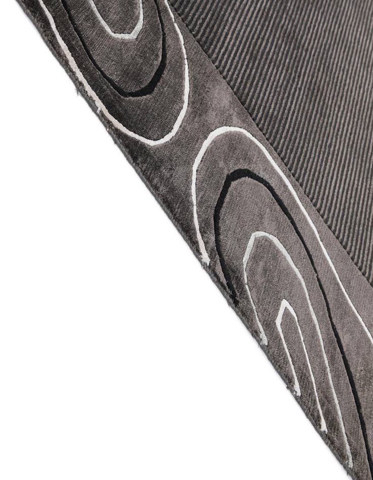 Detail image of  5' 7 x 7' 10  Hand Knotted Darya Wool Rug