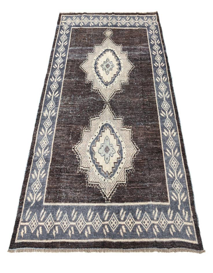 Detail image of  8' x 10' 6  Hand Knotted Darya Wool Rug