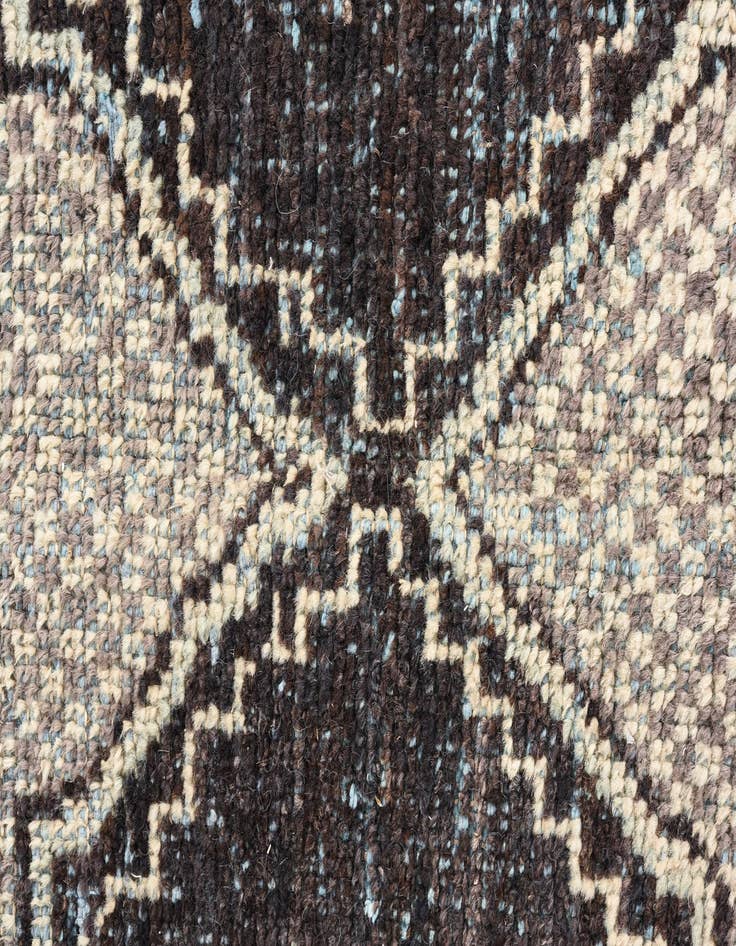 Detail image of  8' x 10' 6  Hand Knotted Darya Wool Rug