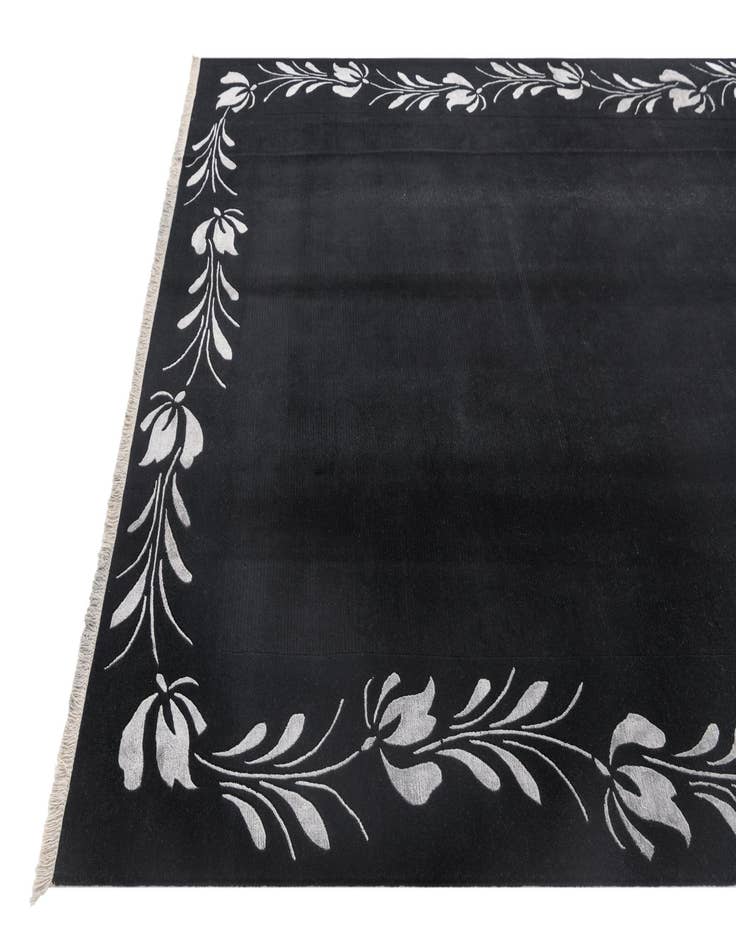 Detail image of  8' 3 x 11' 9  Hand Knotted Darya Wool Rug