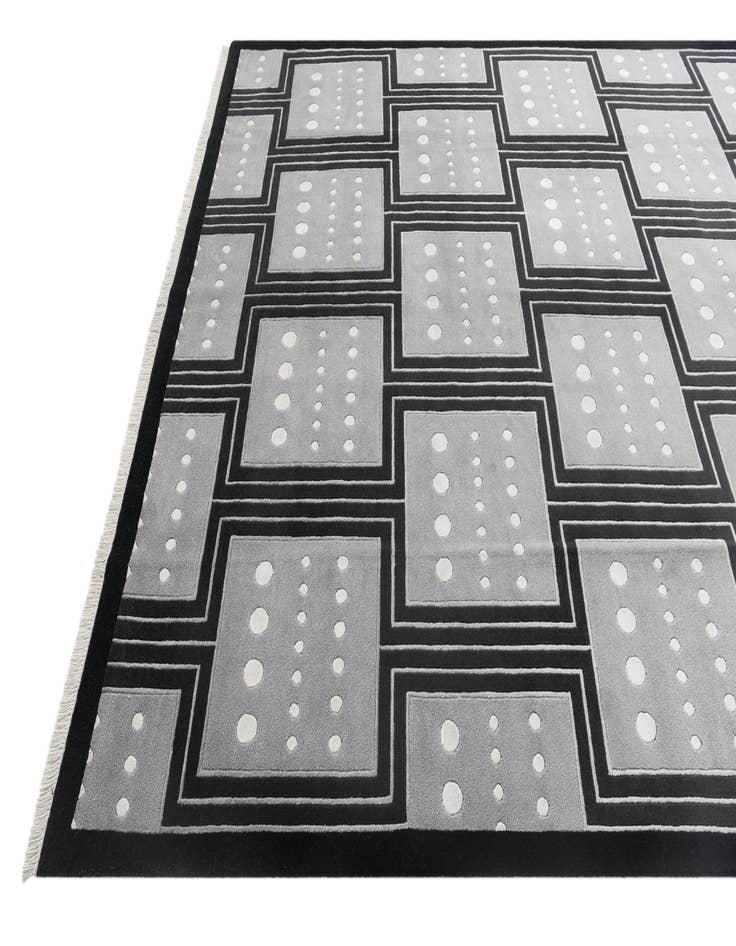 Detail image of  8' 2 x 11' 4  Hand Knotted Darya Wool Rug