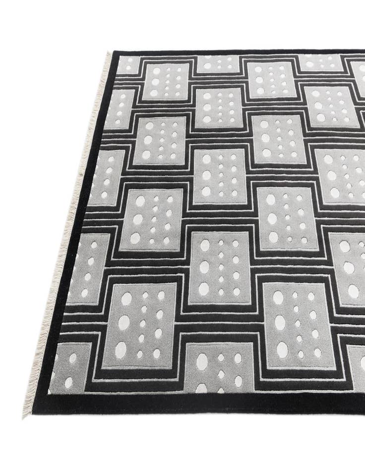 Detail image of  5' 6 x 7' 8  Hand Knotted Darya Wool Rug