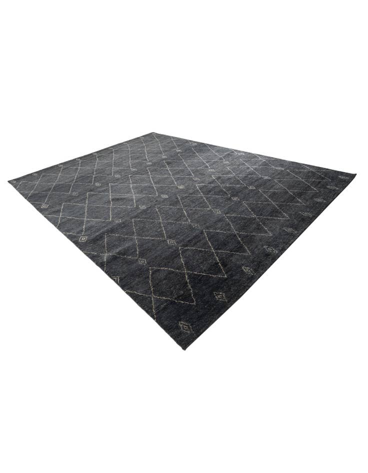 Detail image of  9' 3 x 12' 4  Hand Knotted Darya Wool Rug