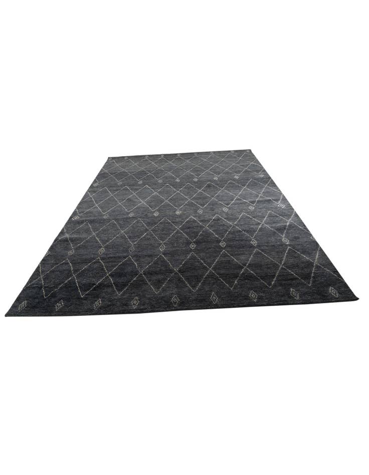 Detail image of  9' 3 x 12' 4  Hand Knotted Darya Wool Rug