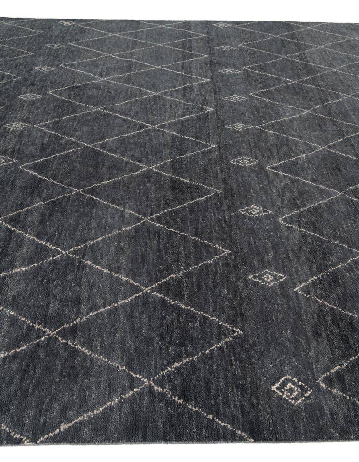 Detail image of  9' 3 x 12' 4  Hand Knotted Darya Wool Rug