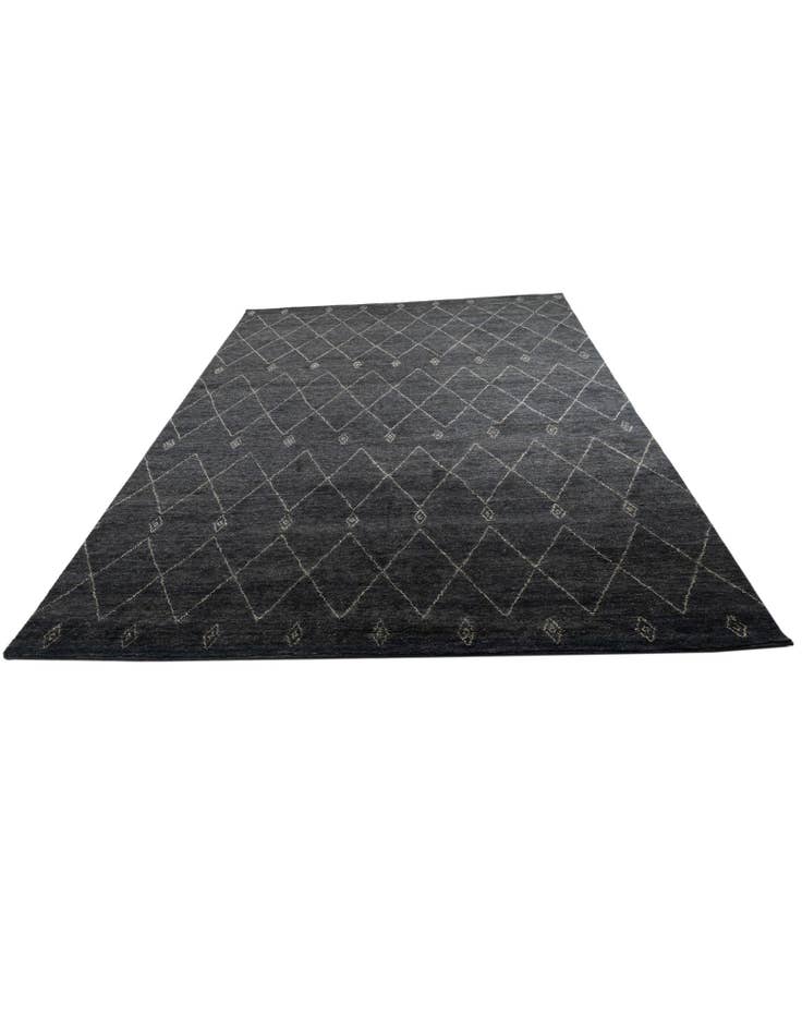 Detail image of  9' 4 x 12' 5  Hand Knotted Darya Wool Rug