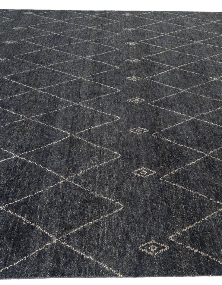 Detail image of  9' 4 x 12' 5  Hand Knotted Darya Wool Rug