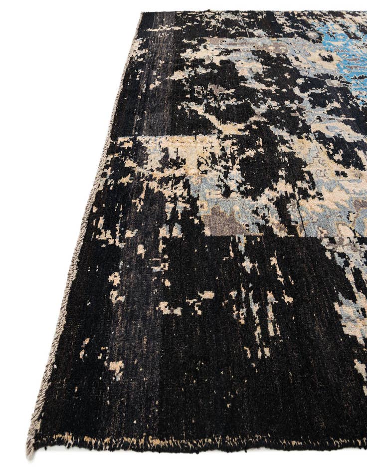 Detail image of  10' 2 x 14' 1  Hand Knotted Darya Wool Rug