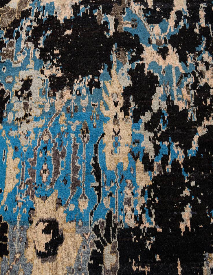 Detail image of  10' 2 x 14' 1  Hand Knotted Darya Wool Rug