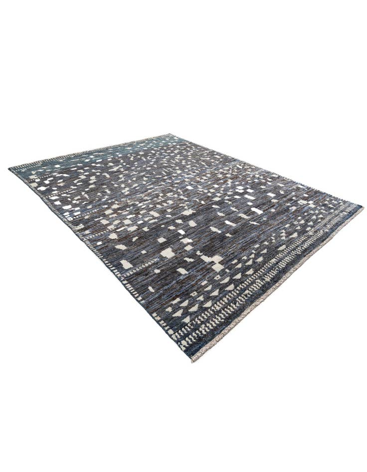 Detail image of  7' 9 x 9' 9  Hand Knotted Darya Wool Rug