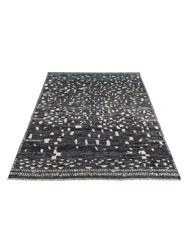 Detail image of  7' 9 x 9' 9  Hand Knotted Darya Wool Rug