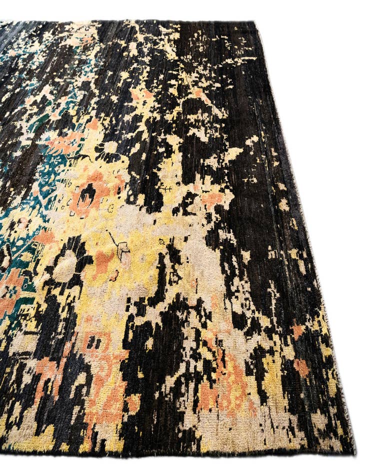 Detail image of  12' 7 x 15' 3  Hand Knotted Darya Wool Rug