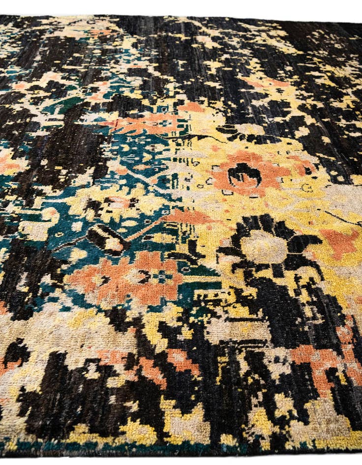 Detail image of  12' 7 x 15' 3  Hand Knotted Darya Wool Rug