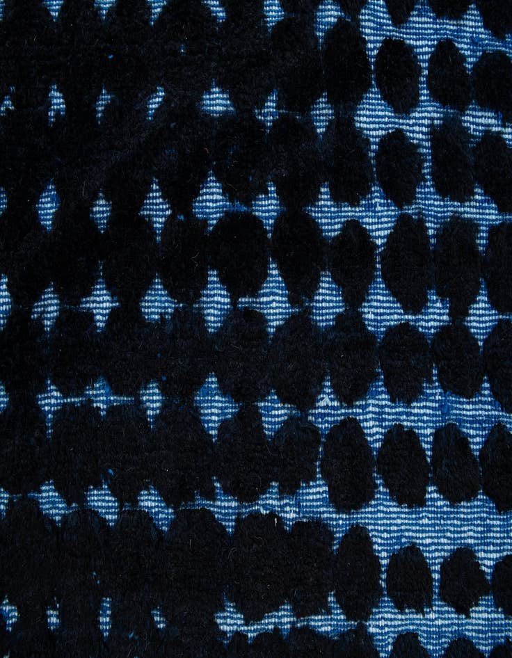 Detail image of  7' 10 x 10' 4  Hand Knotted Darya Wool Rug