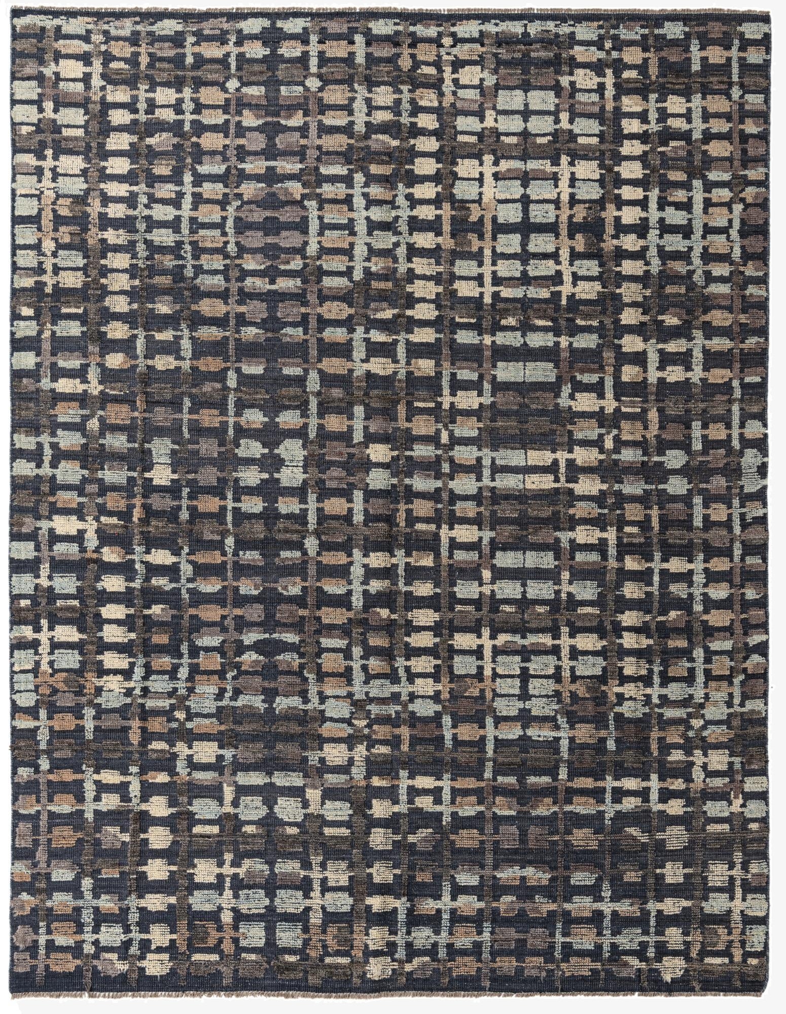  8' 1 x 10' 2  Hand Knotted Darya Wool Rug