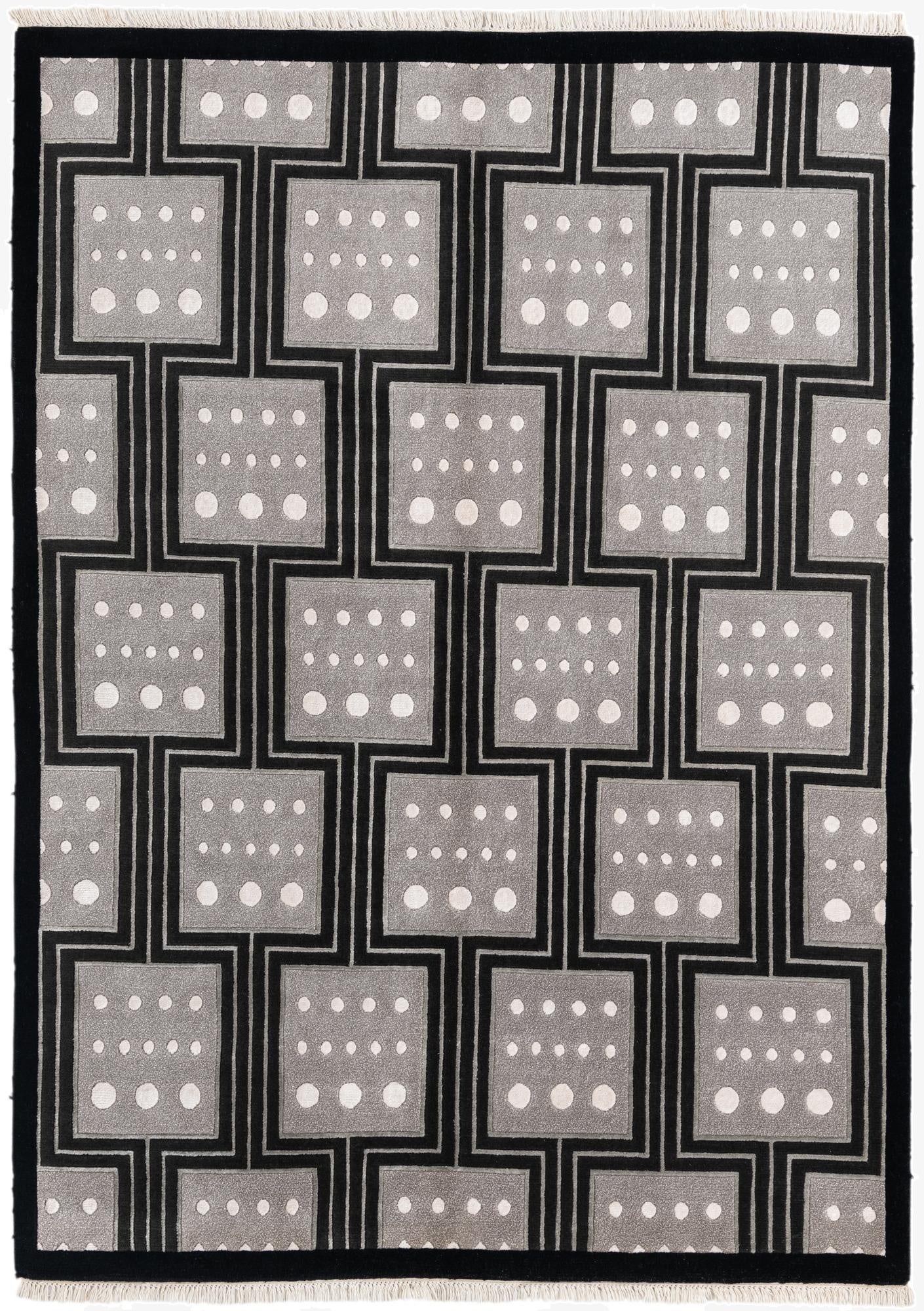  5' 7 x 7' 10  Hand Knotted Darya Wool Rug