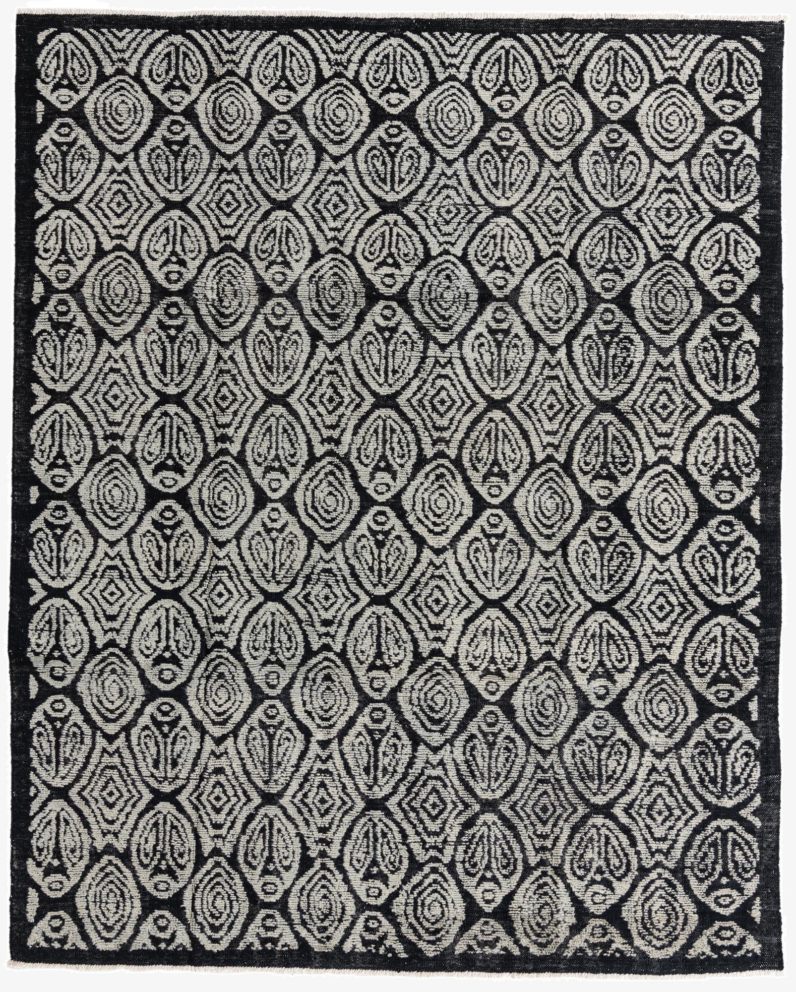 8' 5 x 9' 5  Hand Knotted Darya Wool Rug