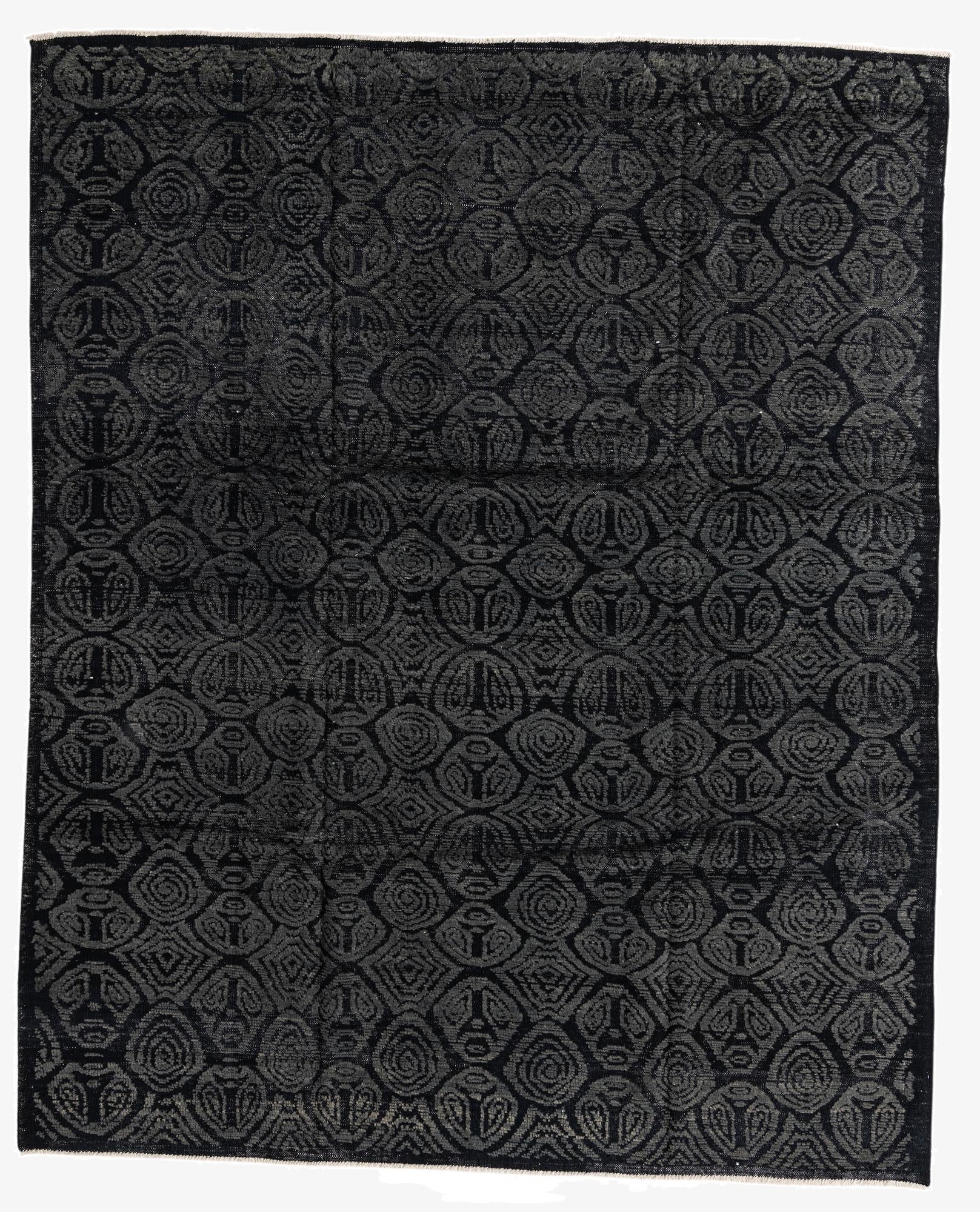  9' 8 x 12' 1  Hand Knotted Darya Wool Rug