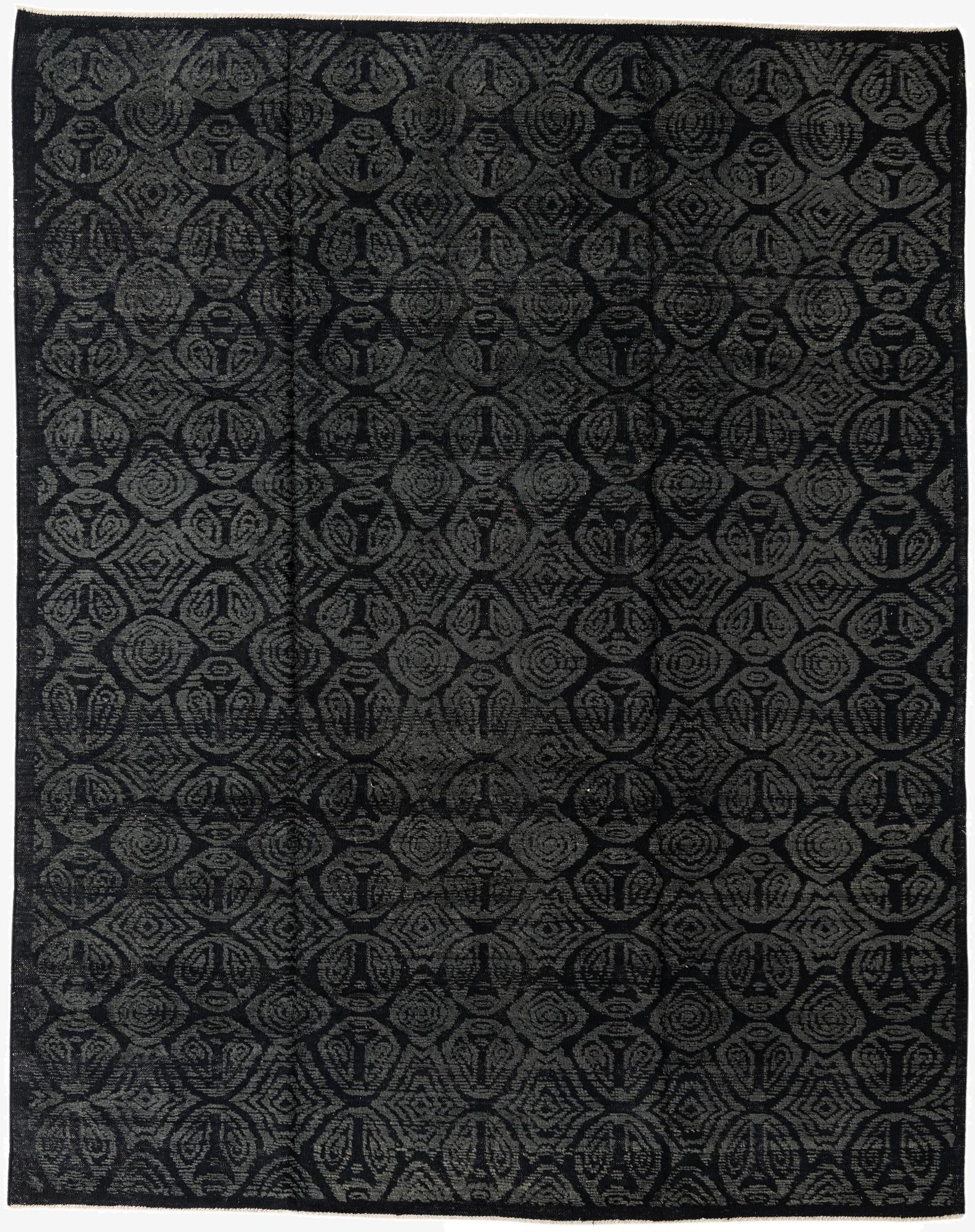  9' 9 x 12' 2  Hand Knotted Darya Wool Rug