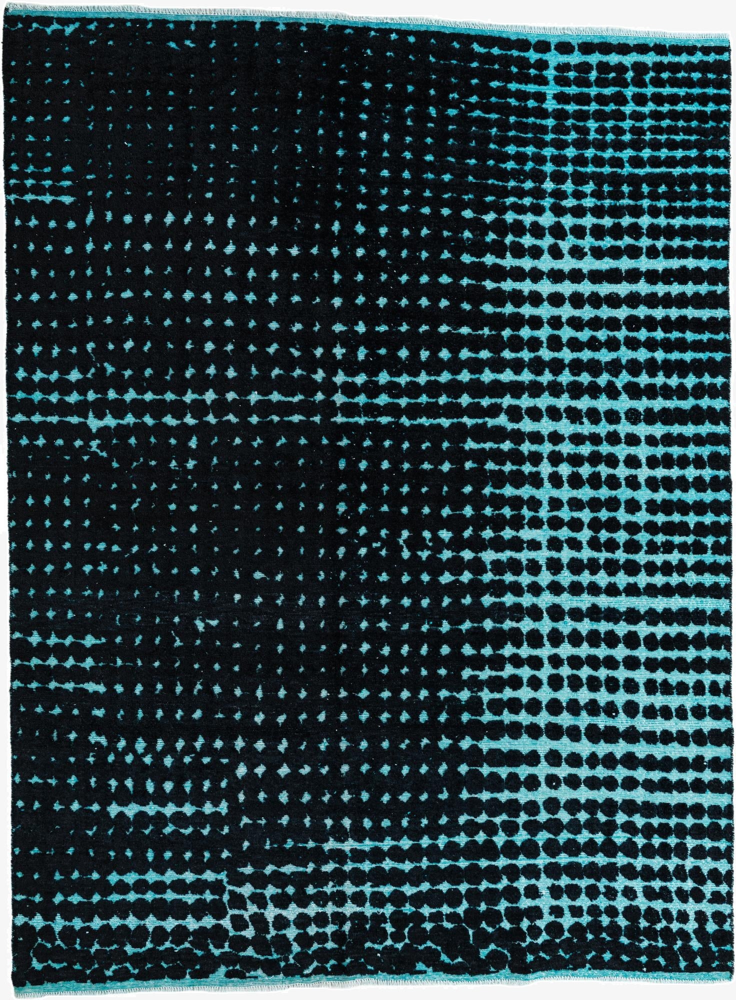  7' 9 x 10' 4  Hand Knotted Darya Wool Rug