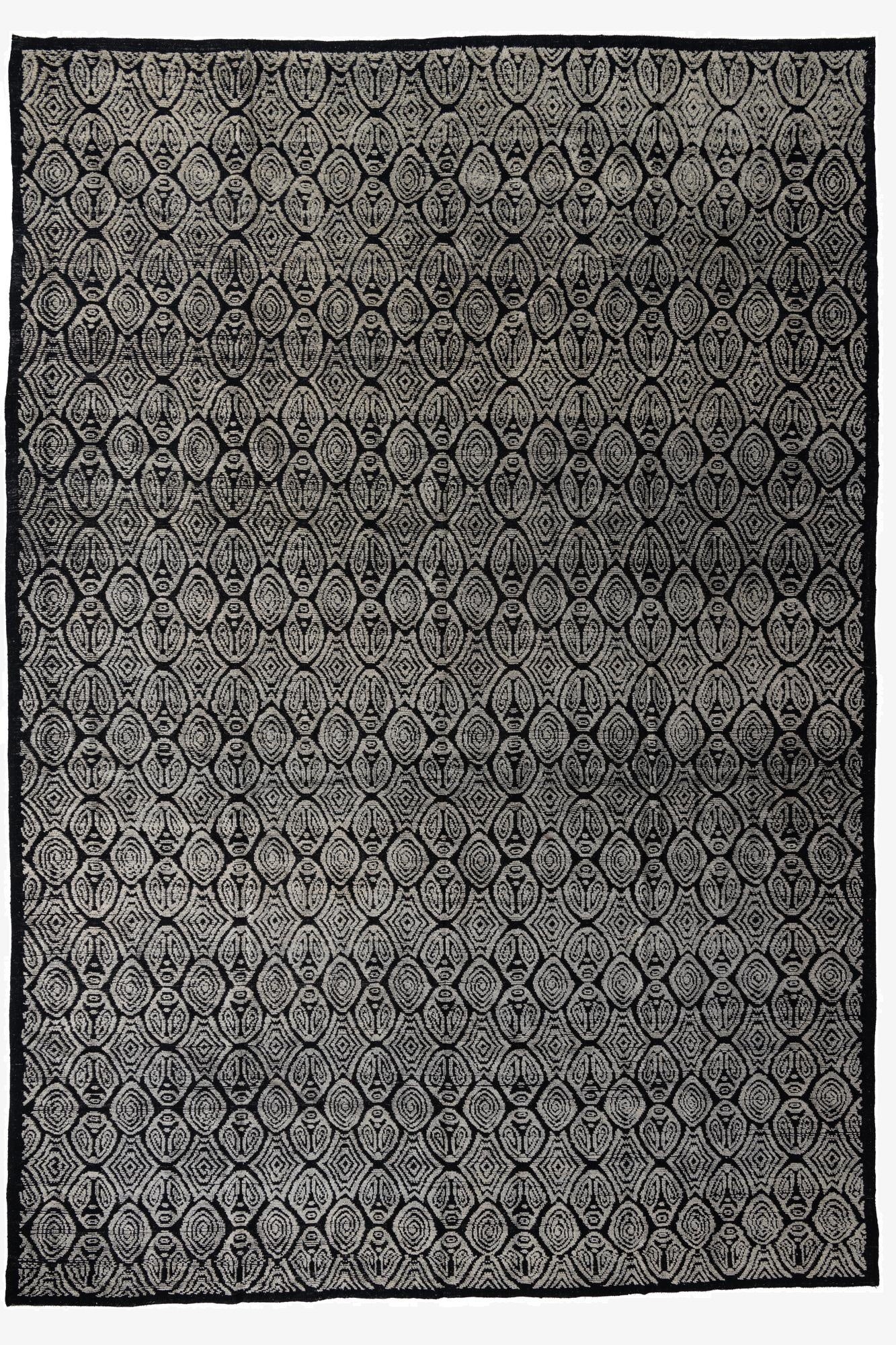  13' 11 x 20' 11  Hand Knotted Darya Wool Rug