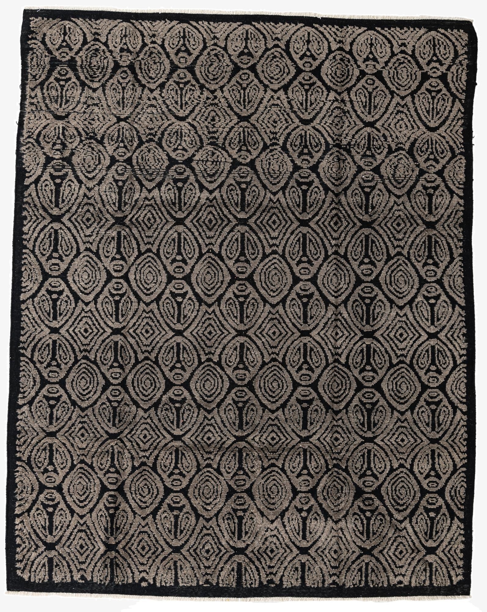  8' 1 x 10' 2  Hand Knotted Darya Wool Rug