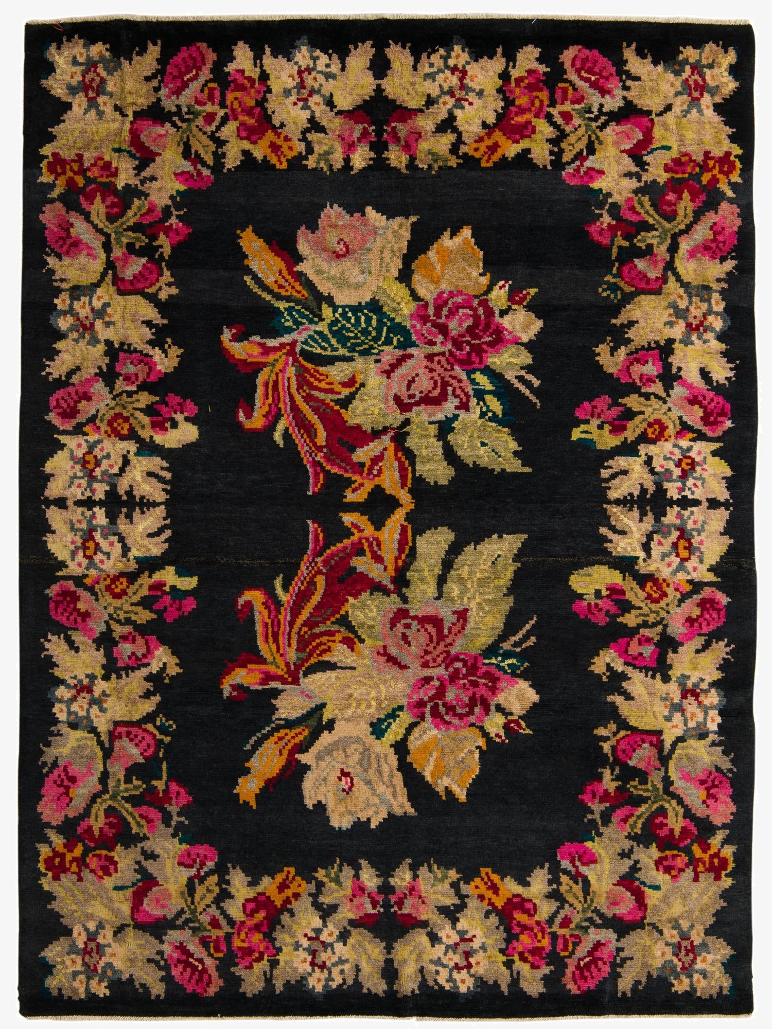  7' 6 x 10' 5  Hand Knotted Darya Rug