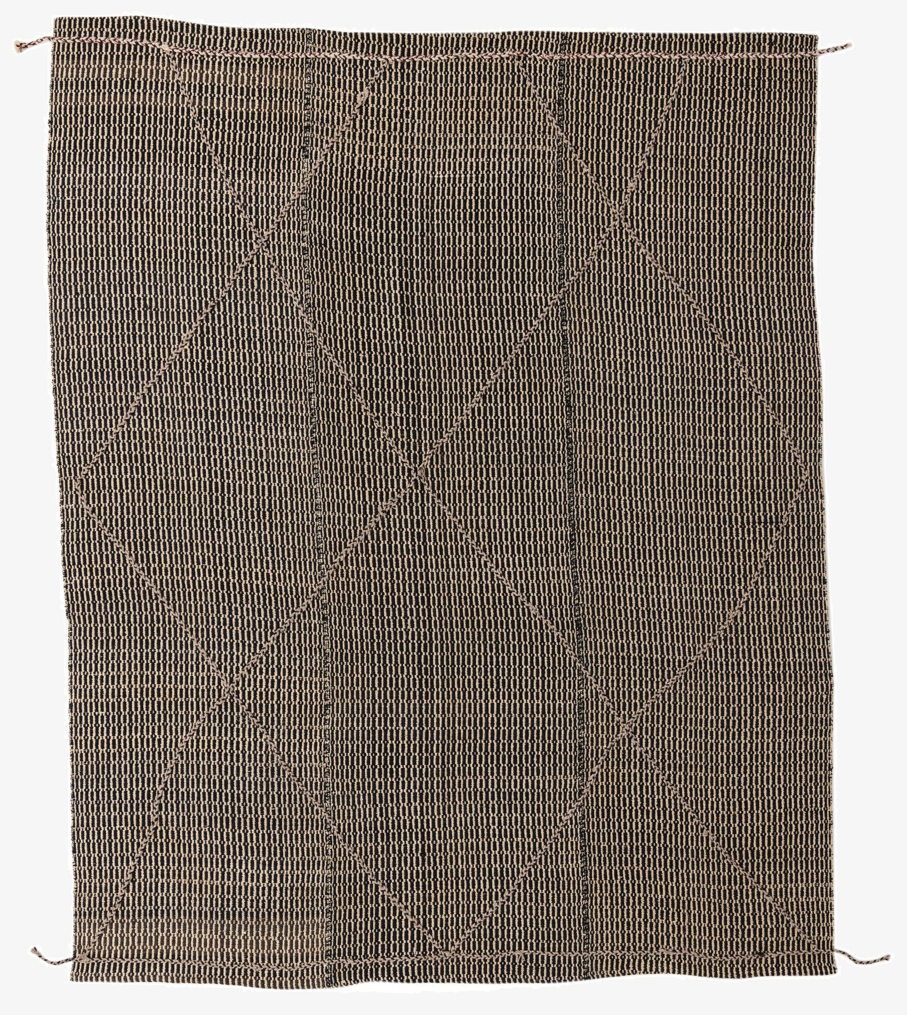  7' 9 x 9' 9  Hand Knotted Darya Wool Rug