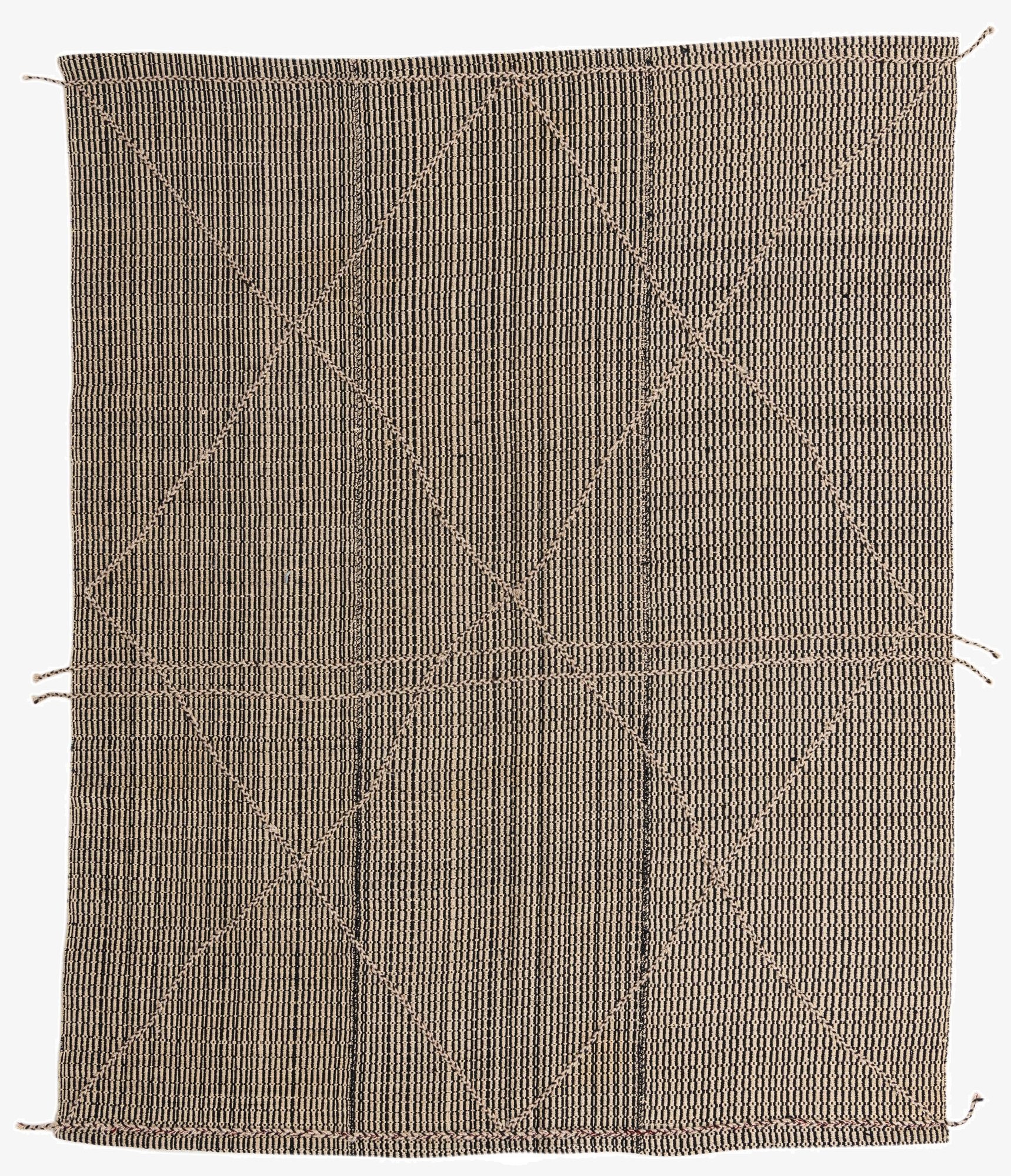  7' 8 x 9' 7  Hand Knotted Darya Wool Rug