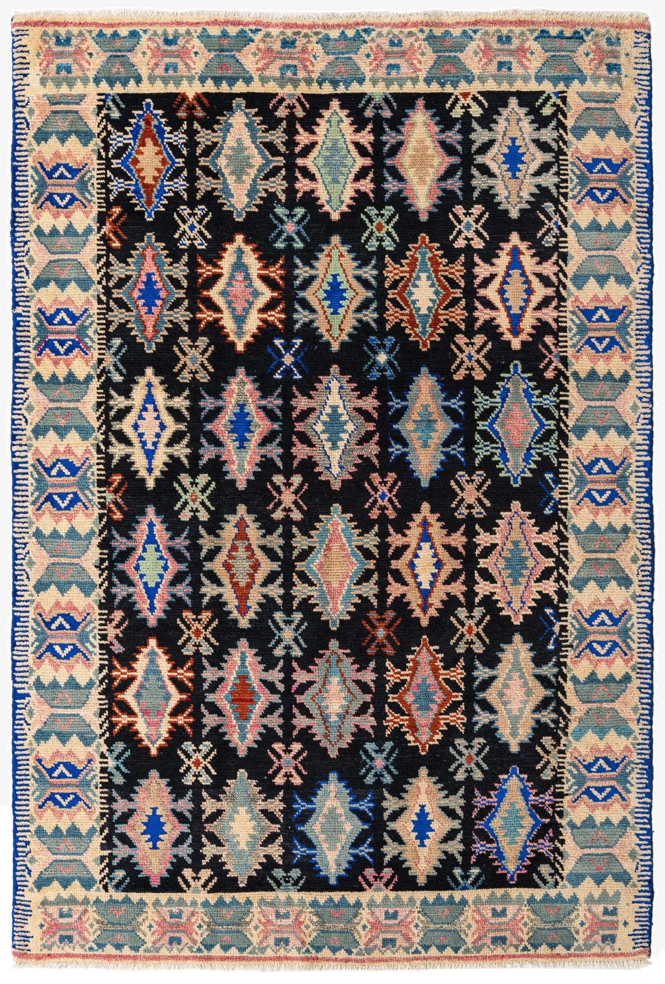  5' 5 x 8' 3  Hand Knotted Darya Rug